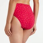 Buy Van Heusen Women Hipster Panty - 100% Super Combed Cotton - Pack of 3 - Anti Bacterial, No Marks Waist, Wicking_11102_Dark Assorted Print_XL - Image 4