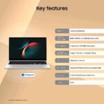 Samsung Galaxy Book3 Core i5 13th Gen 1335U - (8 GB/512 GB SSD/Windows 11 Home) Galaxy Book3 Thin and Light Laptop (15.6 Inch, Silver, 1.58 Kg, with MS Office)  : Electronics - Image 2