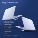 Lenovo {SmartChoice)Chromebook Intel Celeron N4500 (4GB RAM/64GB eMMC 5.1/11.6 Inch (29.46cm)/HD Display/2Wx2 Stereo Speakers/HD Camera/Chrome OS/Blue/1.21Kg), 82UY0014HA  : Electronics - Image 9