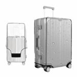 JD FRESH 32 inch Trolley Bag Cover/Waterproof Dustproof Luggage Bag Cover/Zippered Clear PVC Suitcase Covers Protectors (Set of 1)  : Fashion - Image 7