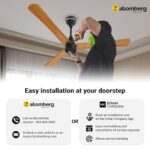 Buy atomberg Renesa Enzel 1200mm BLDC Ceiling Fan with Remote Control | BEE 5 star Rated Energy Efficient Ceiling Fan | High Air Delivery with LED Indicators| 3 Year Warranty (Gloss White) Online at Low Prices in India -  - Image 8