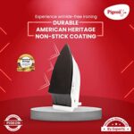 Buy Pigeon 1000 Watts Dry Iron Greblon Dual Non Sick Sole Plate with German Coating Technology | 360 Cord Swivel | Thermal Safety Fuse | WHITE Online at Low Prices in India -  - Image 4