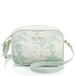 SACCI MUCCI Boxy Sling for Women Faux Leather and Canvas Casual Ladies Single Shoulder Bag for Women Crossbody Bag for College Girls (Mint Green)  : Fashion