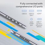 ASUS Vivobook 16, Intel Core i7-12700H, 16GB DDR4, 512GB SSD, WUXGA 1610 60Hz, 16"/40.64cm, Windows 11, MS Office 2021, Transparent Silver, 1.88KG, X1605ZAC-MB741WS, Intel Iris Xe Graphics Laptop : : Electronics - Image 10