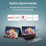 Samsung Galaxy Book4 (Gray, 16GB RAM, 512GB SSD) | 15.6" Full HD Screen | Intel Core i7 1355U Processor | Windows 11 Home | MS Office 2021 | Fingerprint Reader | Intel Iris XE Graphics | RJ45 LAN Port  : Electronics - Image 2