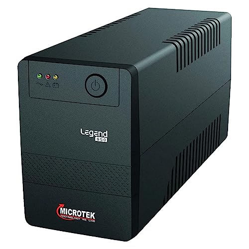 41Lp0TKyCSL.jpg Microtek Line Interactive Legend 650 UPS System an Ideal Power Backup & Protection - Image 1