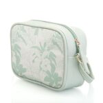 SACCI MUCCI Boxy Sling for Women Faux Leather and Canvas Casual Ladies Single Shoulder Bag for Women Crossbody Bag for College Girls (Mint Green)  : Fashion - Image 3