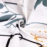 Story@Home Bedsheet for Double Size Bed | 186 TC | White | Printed | 1 Piece Cotton bedsheet for Double Size Bed with 2 Pillow Covers (225 x 250 cm) Perfect for Home Decor & Gifting | Cotton bedsheet  : Home & Kitchen - Image 6