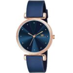 Buy CRESTELLO Blue Silicone Strap Analog Wrist Watch for Women (Blue Dial) | CR-CK137-BLUE