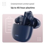 Noise Buds VS104 Truly Wireless in Earbuds with 45H of Playtime, Quad Mic with ENC, Instacharge(10 Min=200 Min), 13Mm Driver,Low Latency, BT V5.2 (Midnight Blue)  : Electronics - Image 3