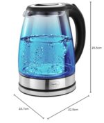 Pigeon by Stovekraft Crystal Glass Electric Kettle 1.8 litre with LED Illumination, Heat Resistant Pyrex 1500 Watt  : Home & Kitchen - Image 6