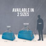 Buy Aristocrat Polyester Hard 50 Cms Luggage- Suitcase Travel Duffle (Dfroo52Etbl_Teal Blue) - Image 6