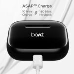 boAt Airdopes 163 in Ear Earbuds (Active Black) - Image 4