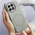 KARWAN®️Magnetic Ultra Slim-Fit Back Case Cover for Oneplus 13R |Hard PC Case Cover| Ultra-Thin & Light Weight with [Ultra Premium Feel] Case for Oneplus 13R(6.7")(Grey)  : Electronics - Image 2