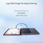 ASUS Chromebook CX1405, Intel Celeron N4500 Processor,Chrome OS, Thin & Light Laptop (Integrated Intel UHD Graphics/8GB RAM/128GB SSD/FHD/14 (35.56 cm)/60Hz/42WHrs/Quiet Blue/1.4 Kg) CX1405CKA-S60394  : Electronics - Image 13