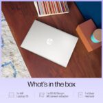 HP 15, 13th Gen Intel Core i3-1315U (12GB DDR4, 512GB SSD) FHD, Anti-Glare, Micro-Edge, 15.6''/39.6cm, Win11, M365 Basic(1yr)* Office24, Silver, 1.59kg, fd0573TU, FHD Camera w/Shutter Laptop  : Electronics - Image 11