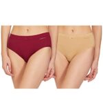Van Heusen Women Hipster Panty - Cotton Spandex - Pack of 2 - Anti Bacterial, Full Coverage, Wicking_11109_Assorted_S  : Fashion