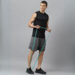 ATICX Men’s Polyester Sports Sleeveless T Shirt Combo Pack of 3 - Gym Vest, Workout Sando, Training Tank Top, Cut Sleeves Quick Dry Tee for Running, Swimming, Badminton, Black, Grey & Blue, XL  : Fashion - Image 6