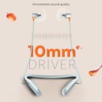 Noise Airwave Bluetooth in Ear Neckband with 50H of Playtime, 3 EQ Modes, ENC for Calling, Low Latency(Upto 50ms), 10mm Driver, BT v5.3(Ice Blue)  : Electronics - Image 5