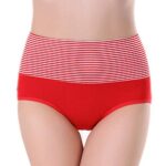 PLUMBURY® Women's Cotton High Waist Full Coverage Hipster Panty,Free Size (Pack of 3 Panty) Assorted  : Fashion - Image 4