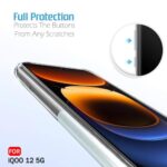 Solimo Basic Case for iqoo 12 5g (Silicone_Clear)  : Electronics - Image 6