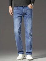 Jeans for Men | Men Jeans | Stylish Jeans for Men | Men Jeans Regular fit (Q-01-03) (in, Numeric, 34, Light Blue)  : Clothing & Accessories - Image 6