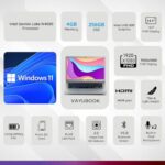 AXL VayuBook Laptop 14.1 Inch FHD IPS Display (4GB Ram,128GB SSD) 1920 * 1080 Resolution | HD Gemini Lake N4020 | Windows 11 Home | UHD Graphics 600 (Cloud Silver)  : Electronics - Image 5