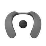 Sony SRS-NS7 Wireless True Wireless Neckband Bluetooth Speaker with Dolby Atmos Personalized Home Theater Audio, Built-in mic, 12 Hours of Battery Life, and Included Wireless TV Adaptor WLA-NS7-Black  : Electronics - Image 4