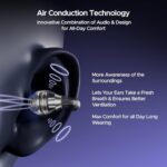 boAt Airdopes Loop OWS Earbuds w/Clip-On Fit, Air Conduction Tech, 50HRS Battery, 4Mics ENx, Dual EQ Modes, 12mm Drivers, 40ms Latency, ASAP Charge, OWS Ear Buds in Ear Bluetooth Earphones(Cool Grey)  : Electronics - Image 7