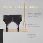 Buy Triumph Wire-Free Sports Bra for Women| Non-Padded Activewear | Breathable Stretch Fabric | Adjustable Straps | Hook and Eye Closure | Workout for Gym Yoga Running Fitness | Black | 32C | Pack of 1 - Image 5