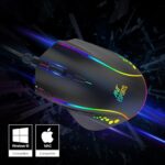 Ant Esports GM600 RGB Wired Programable Gaming Mouse | 6 DPI Sensitivity Level adjustments up to 7200 DPI | Equipped with HUANO Mouse switches  : Electronics - Image 6