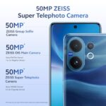 Vivo V60 5G (Moonlit Blue, 16GB RAM, 512GB Storage) with No Cost EMI/Additional Exchange Offers  : Electronics - Image 2