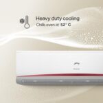 Godrej 2 Ton 5 Star, 5 Years Comprehensive Warranty, AI Powered, 5-In-1 Convertible Cooling, 4 Way Air Swing, Heavy Duty Cooling At 52°C, Inverter Split AC (Copper, EI 24LINV5R32-WWR, White)  : Appliances - Image 4