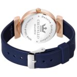 Buy CRESTELLO Blue Silicone Strap Analog Wrist Watch for Women (Blue Dial) | CR-CK137-BLUE - Image 4