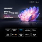 Xiaomi 80 cm (32 inch) F Series HD Ready Smart LED Fire TV L32MB-FIN  : Electronics - Image 2