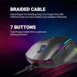 Ant Esports GM600 RGB Wired Programable Gaming Mouse | 6 DPI Sensitivity Level adjustments up to 7200 DPI | Equipped with HUANO Mouse switches  : Electronics - Image 4