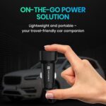 Portronics 80W Dual Output Fast Car Charger with Type-C PD & USB, LED Indicator, Charging Adapter Compatible with Cars for iPhone & Android Smartphone, Smartwatch, Earbud, Power Bank (Black)   - Image 6
