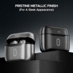 boAt Airdopes 141 Pro Buds, 13mm Drivers, Metallic Finish, 60HRS Battery, 4Mics ENx, Fast Charge, IPX5, v5.3 Bluetooth TWS in Ear Earbuds Wireless Earphones with mic (Obsidian Black)  : Electronics - Image 6