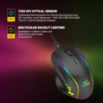 Ant Esports GM600 RGB Wired Programable Gaming Mouse | 6 DPI Sensitivity Level adjustments up to 7200 DPI | Equipped with HUANO Mouse switches  : Electronics - Image 3