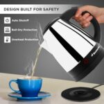 Butterfly EKN 1.5 Litre Stainless Steel Electric Kettle | 1500 W | 360� Swivel Power Base | Auto Shut Off | For Hot Water, Tea, Coffee, Noodles | Dry Boil Protection |  : Home & Kitchen - Image 4