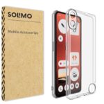  Brand - Solimo Polycarbonate CMF by Nothing Phone 1 Back Cover | Slim Soft Back Case for CMF by Nothing Phone 1 (Transparent)  : Electronics