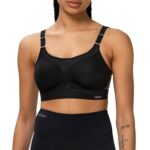 Buy Triumph Wire-Free Sports Bra for Women| Non-Padded Activewear | Breathable Stretch Fabric | Adjustable Straps | Hook and Eye Closure | Workout for Gym Yoga Running Fitness | Black | 32C | Pack of 1