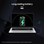 Samsung Galaxy Book2 Intel 12th Gen core i5 39.6cm (15.6") FHD LED Thin & Light Laptop (8 GB/512 GB SSD/Windows 11/MS Office/Intel Arc Graphics 4GB/Backlit Keyboard/Silver/1.6Kg), NP750XEE-XB1IN  : Electronics - Image 5