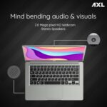 AXL VayuBook Laptop 14.1 Inch FHD IPS Display (4GB Ram,128GB SSD) 1920 * 1080 Resolution | HD Gemini Lake N4020 | Windows 11 Home | UHD Graphics 600 (Cloud Silver)  : Electronics - Image 3