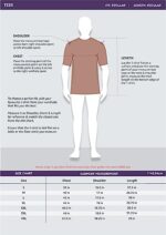 Symbol Premium Cotton Men's Super Soft Round Neck Solid T-Shirt Regular Fit (SYP-A22-TS-01_Black_M) : : Fashion - Image 6