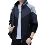 Buy MIA FASHION Mens Jackets for Summer, Lightweight Windcheater Jacket, Full Sleeves, Regular Fit, Stylish Stand Collar, Zipper Closure