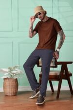 Buy Urban Buccachi Men's High Rise Regular Track Pants (TRK-001-XL(34)-Dark Grey - Image 6