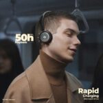 ZEBRONICS Duke 2 PRO, On Ear Wireless Headphone, 50 Hours Playback, ENC, Rapid Charging, Dual Pairing, 3 EQ Modes, Bluetooth v5.4, Call Function, Voice Assistant, Gaming Mode (Black)  : Electronics - Image 3