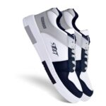 Buy BRUTON Premium Casual Sneaker Shoes with Synthetic Upper Lightweight Comfortable Mid Top Sneaker Shoes for Men's & Boy's -8 UK White/Black - Image 8