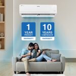 Voltas 1.5 Ton 3 Star, Inverter Split AC(Copper, 4 in 1 Adjustable Cooling, Anti-dust Filter, 183V Vectra Platina, White)  : Home & Kitchen - Image 6
